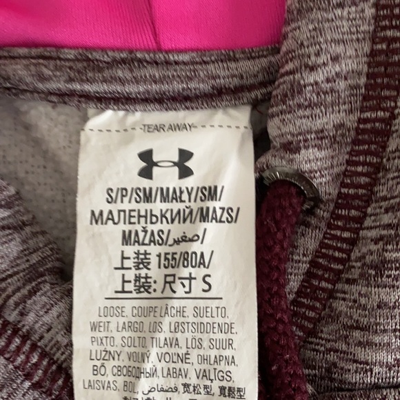WMNS Under Armour Fleece Lined Hoodie - Picture 3 of 4